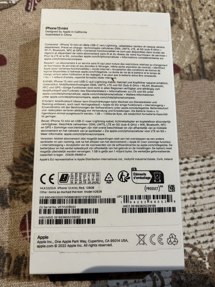iphone 13 mini 128 GB