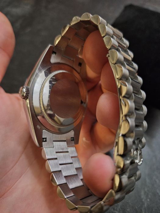 Rolex Day-Date 41mm Olive Green Dial No Box