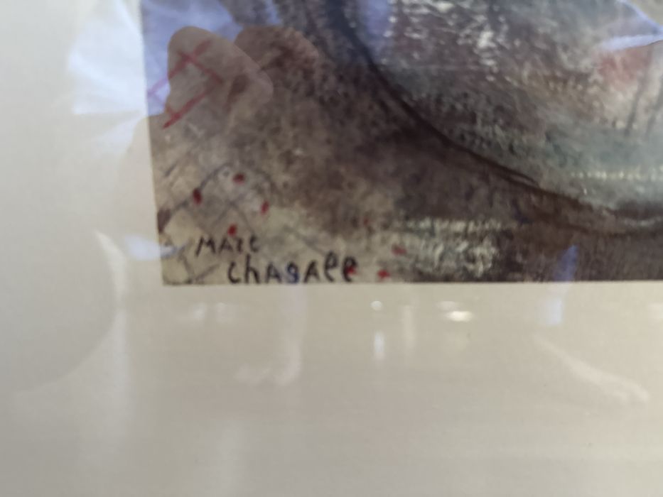 Tablou Marc Chagall – „Le Grand Bouquet”,ediție limitată cu certificat