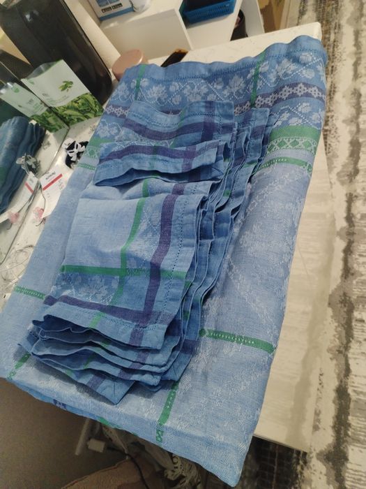 Скатерть лен Беларусь 200 на 150