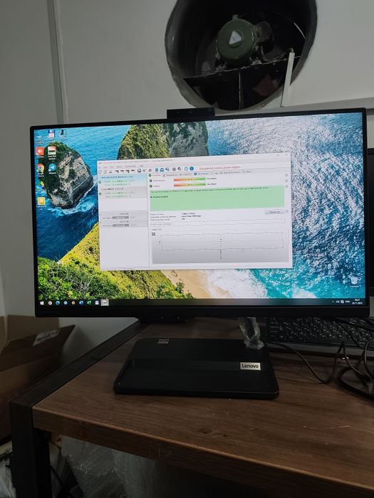 Моноблок Lenovo 24lik black SSD 512 Gb WD 1Tb