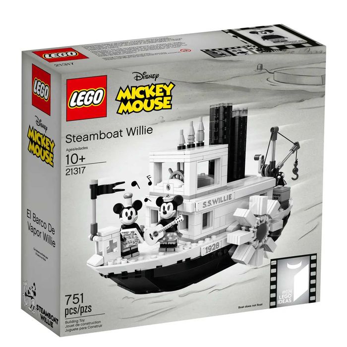 Lego Ideas - 21317 Steamboat Willie