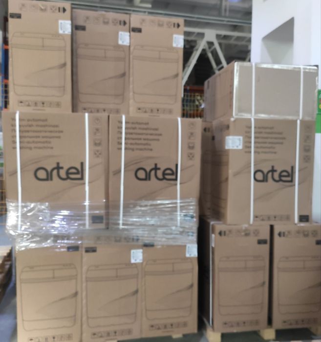 Ярим автомат кир ювиш машинаси Artel. Полуавтомат 7кг