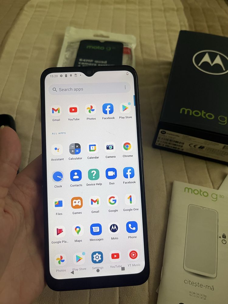Motorola G 30 Dual SIM 128 GB 64 MP camera