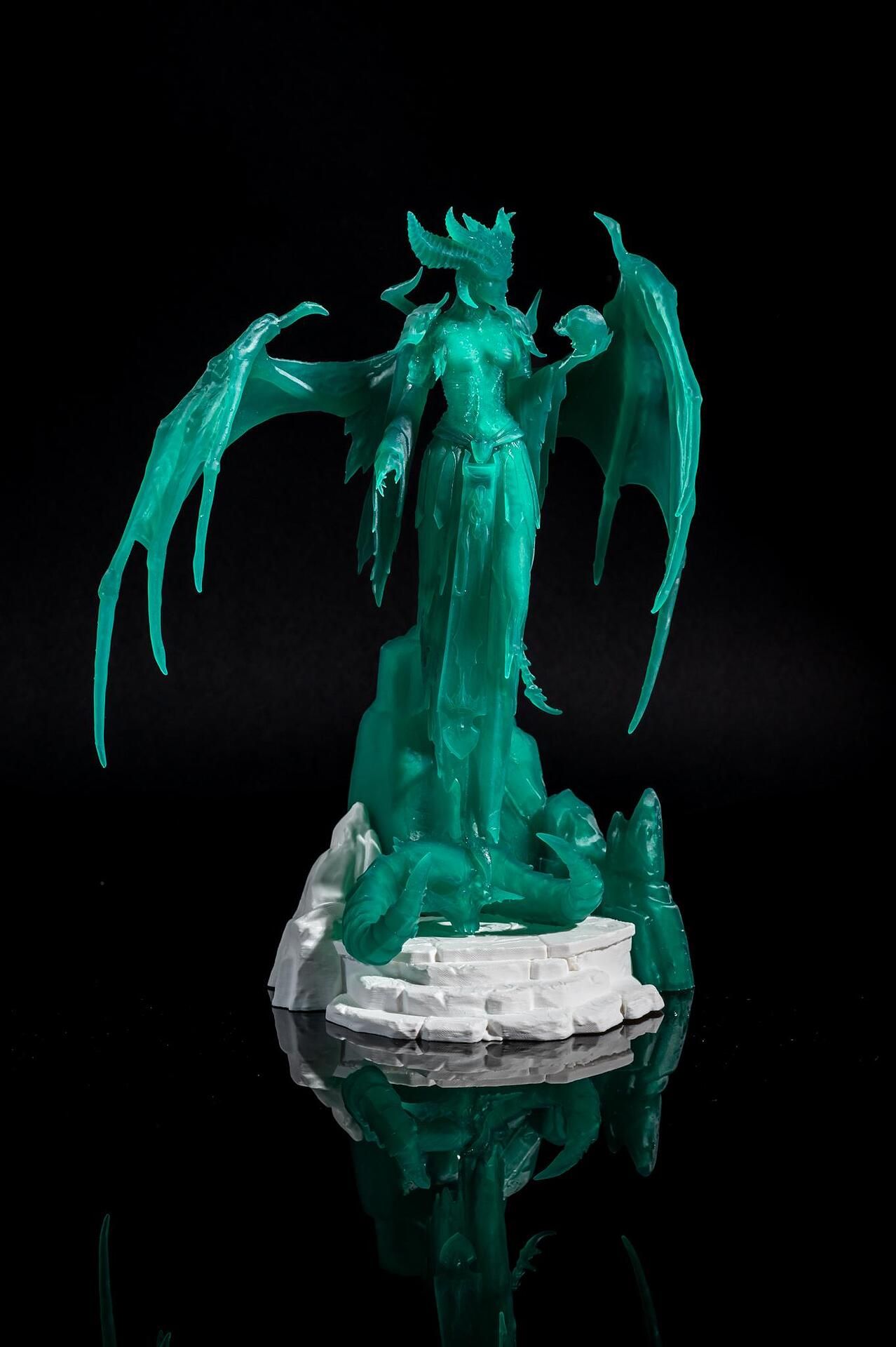 Lilith diablo 4 fan art by nomnom figures