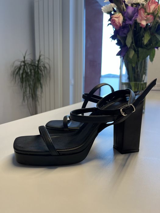 Sandale damă negre