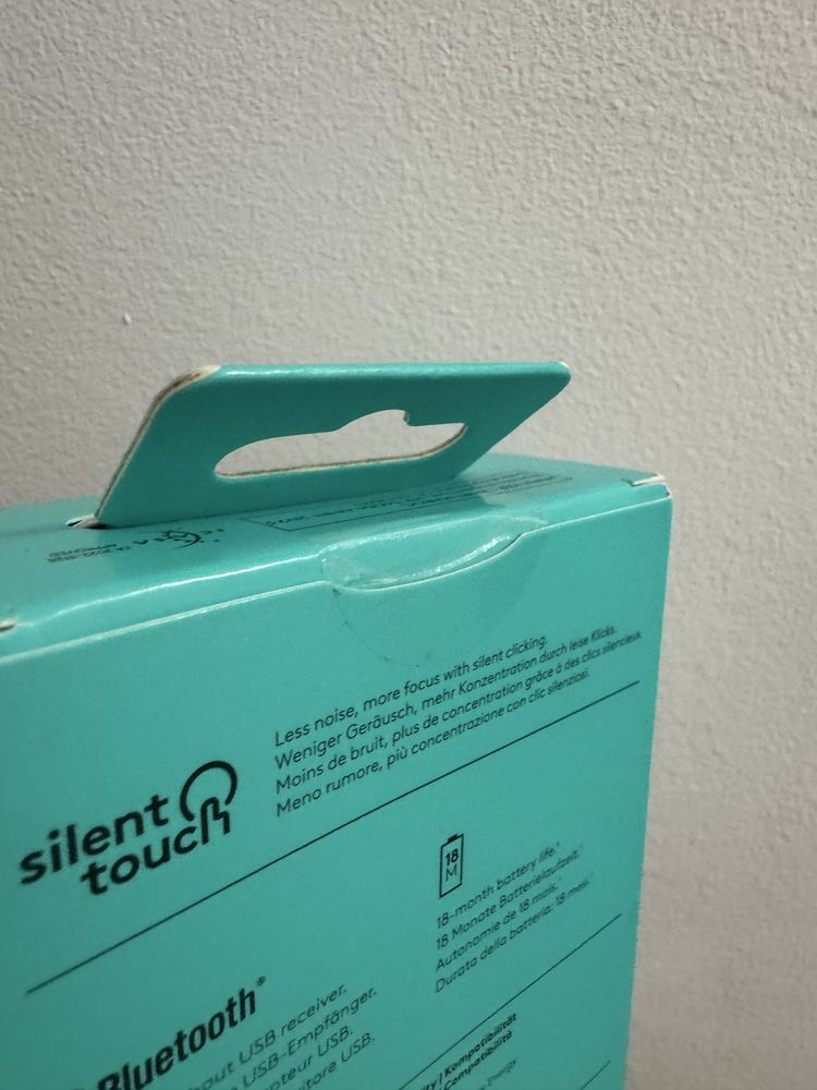 Безжична мишка Logitech M240 Silent, графитен