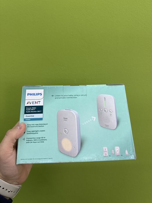 Philips Avent Essential / Audio Baby Monitor DECT / Sigilat