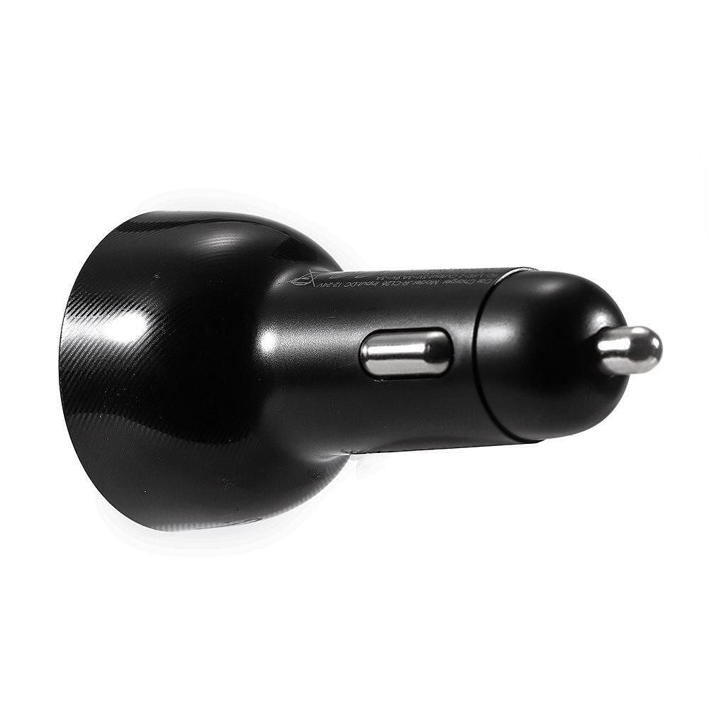 Зарядно за автомобил joyroom 3 port 70w usb, 2 x usb c black (jr-cl26)