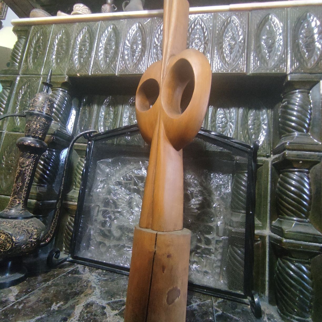 Sculptură lemn Manea Marin