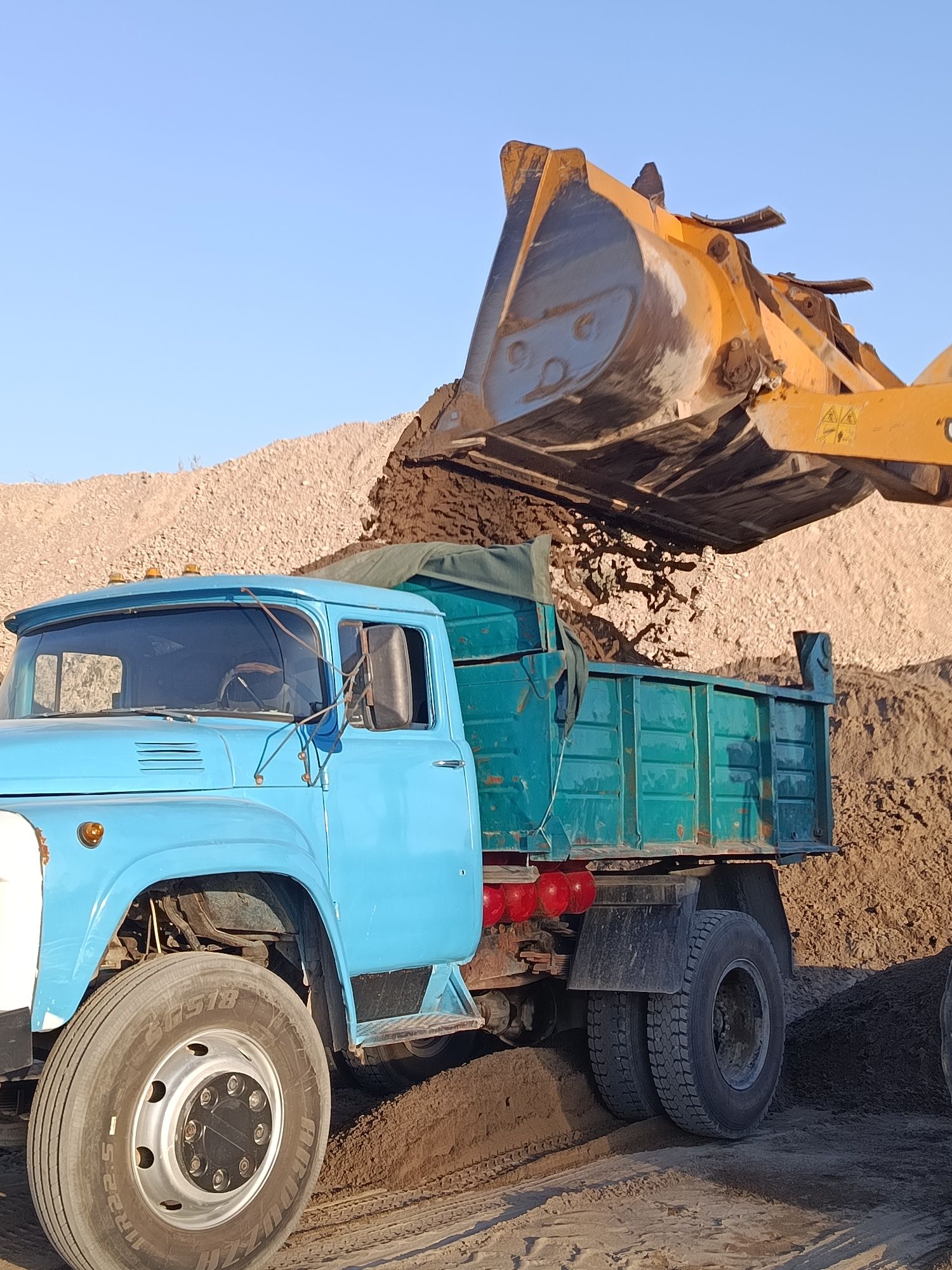 Клинец шебен компот 70/30 Булыга Тош кум песок доставка