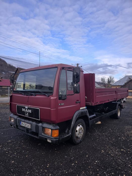 Camion MAN 8.163 Basculabil  7.5 tone basculantă
