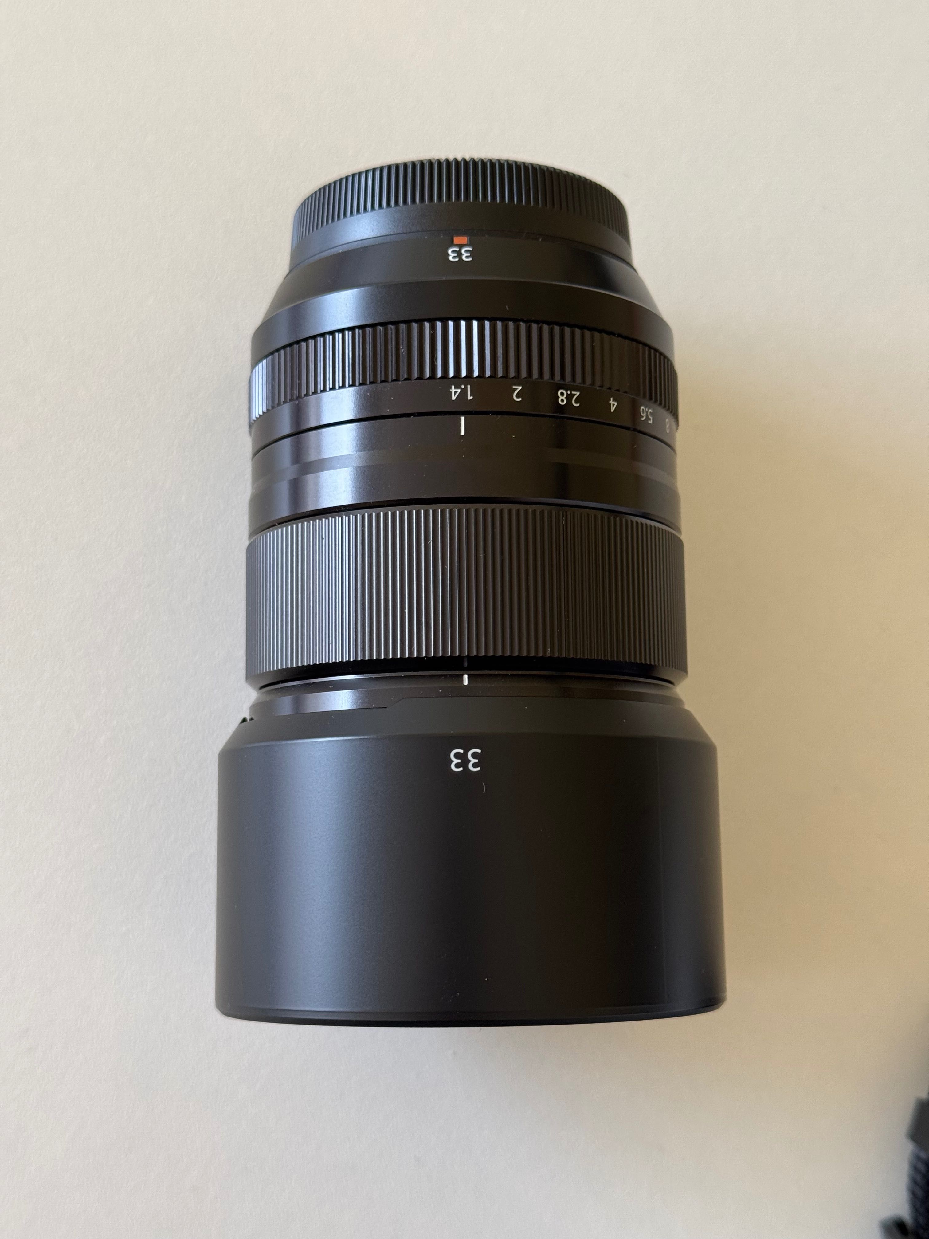 Fujinon XF33 mm, Fujinon XF18-55 mm