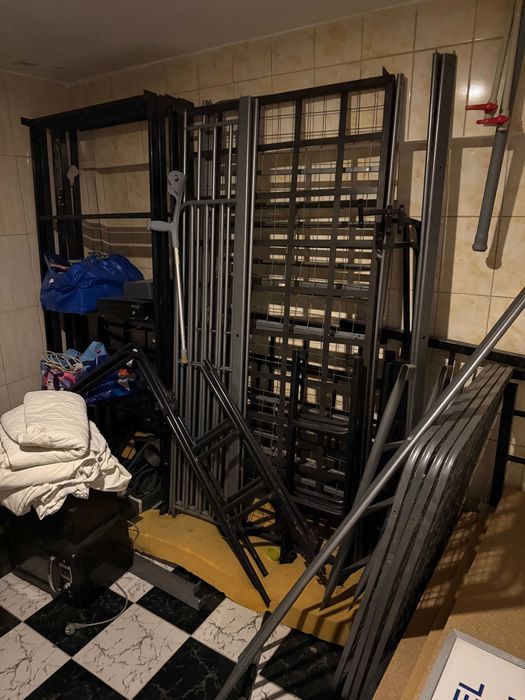 Paturi metalice 90x200, fabricat industrial!