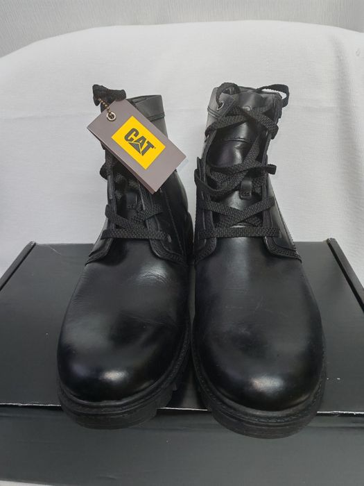 Чудесни мъжки боти от естествена кожа CAT №44