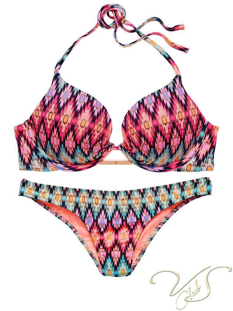 Costum Baie Dublu Push-Up VICTORIA’S SECRET Bombshell 100% Original 75