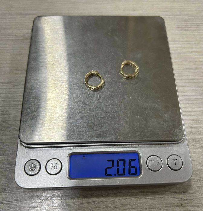 Детски Златни обеци 14 К 585 / 2,06гр.