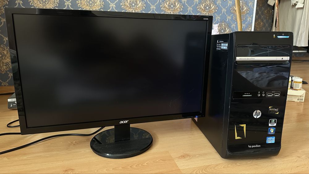 Продам компьютер с монитором ACER