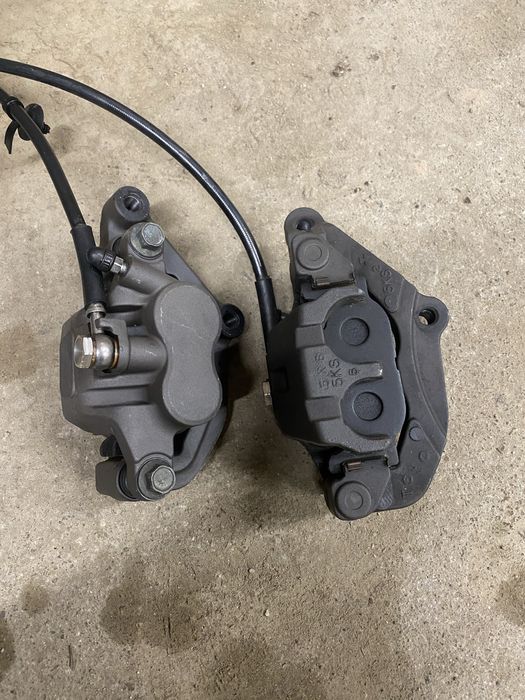 Спирачни апарати с накладки и маркучи за yamaha мотори