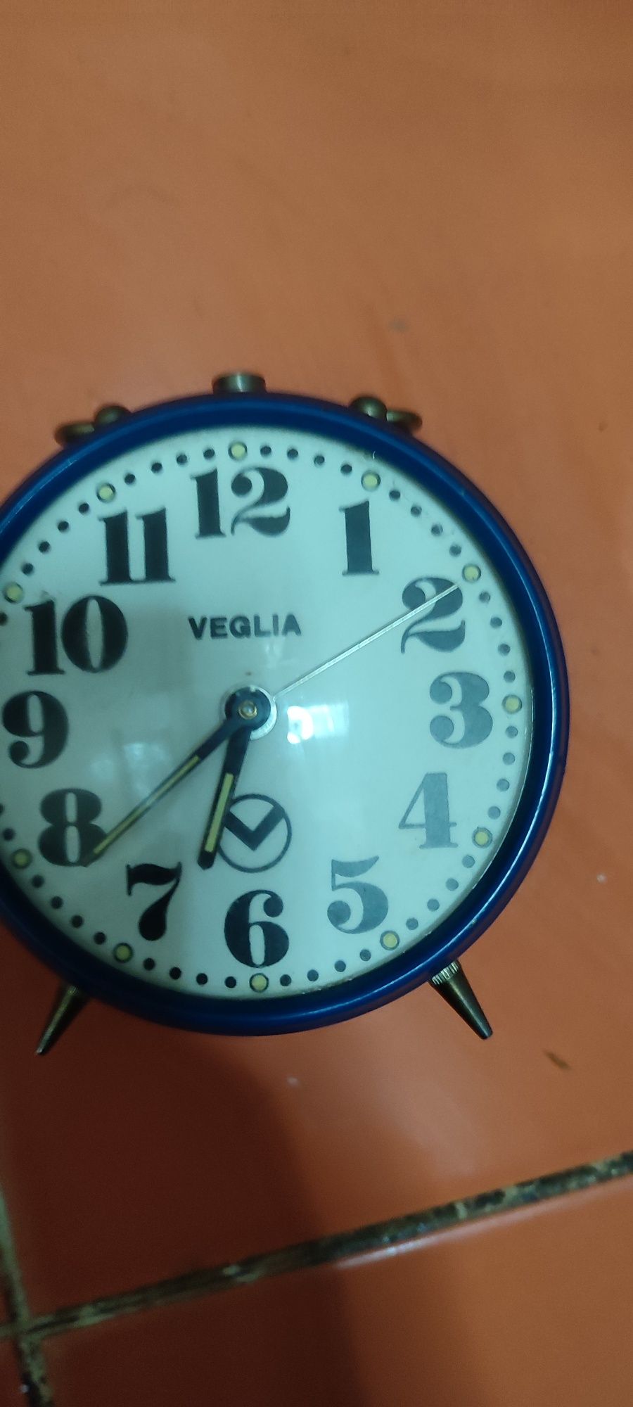 ceas veglia anii 60 mecanic frunctional,alarma nefunctional