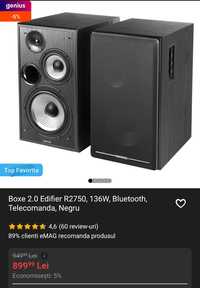 Boxe 2.0 Edifier R2750, 136W, Bluetooth,
Telecomanda,