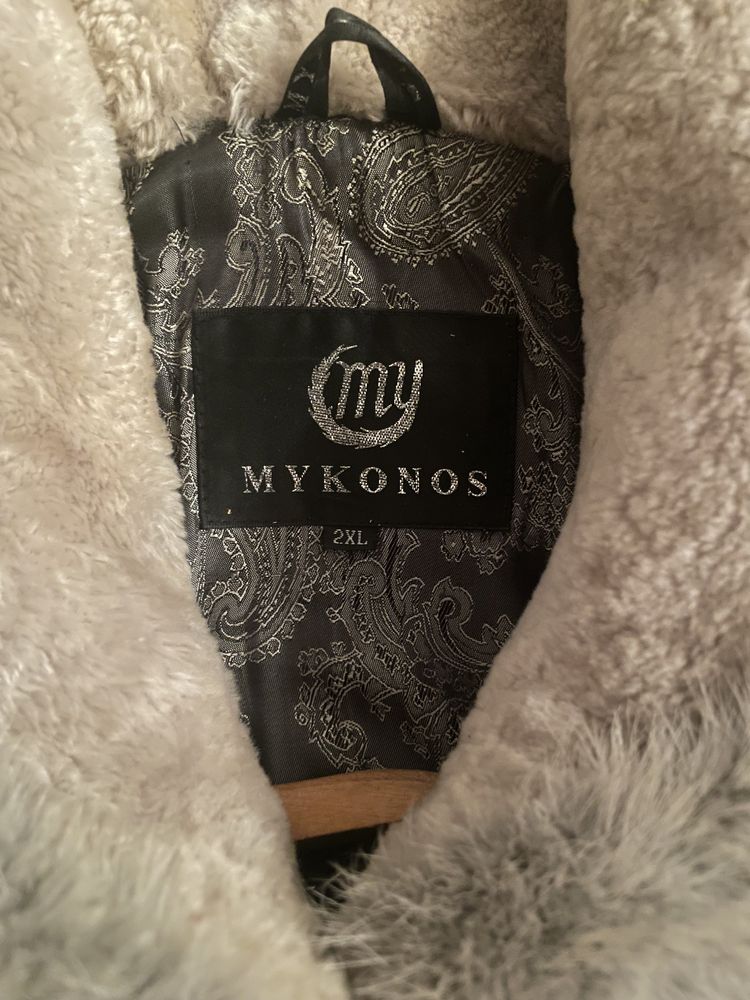 Шуба мутон