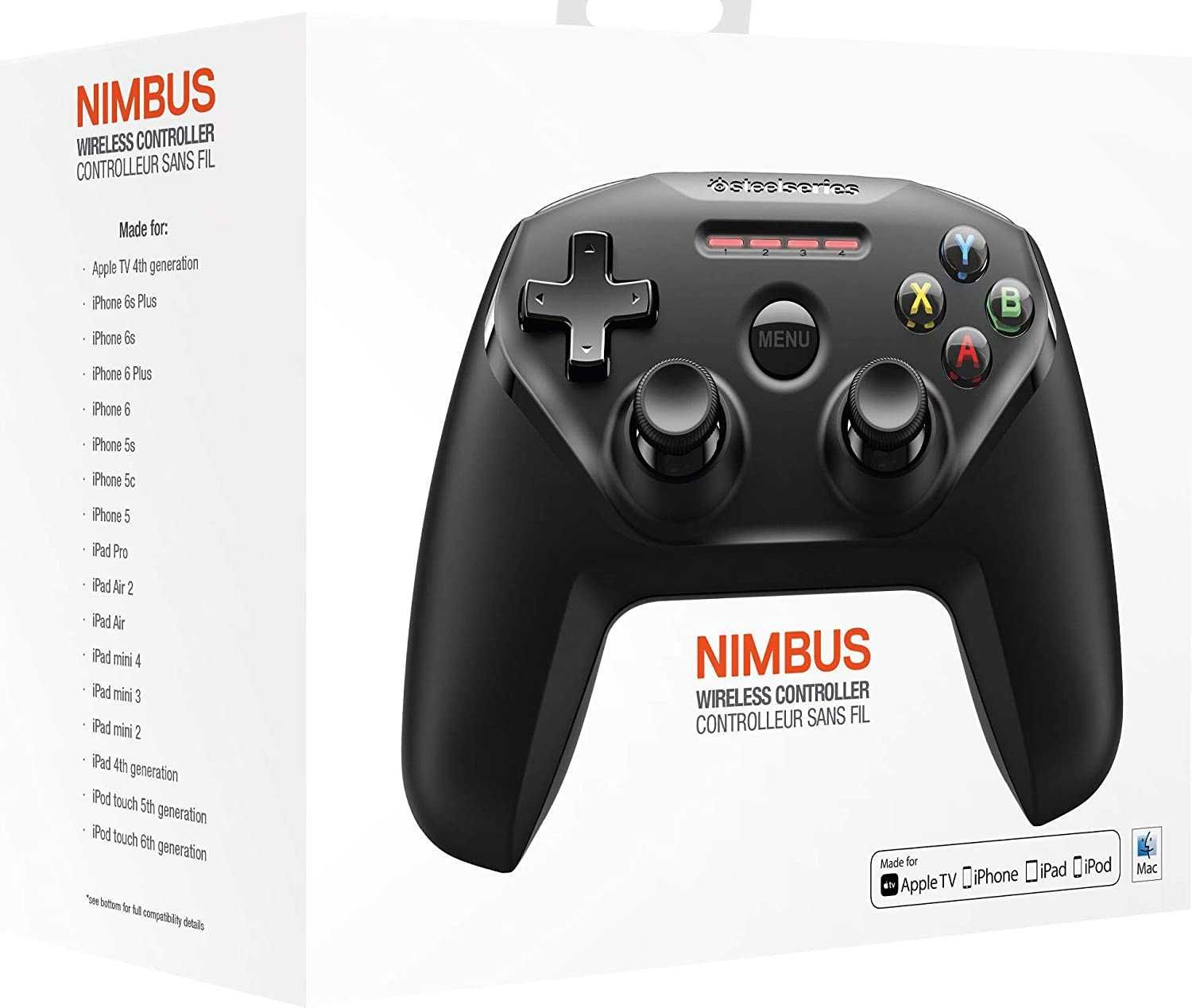 Controller WIFI Gamepad SteelSeries Nimbus Negru - MFI Apple Arcade
