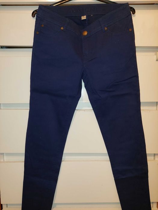 Blugi/jeans AMISU, marime 36, albastri - TRANSPORT GRATUIT