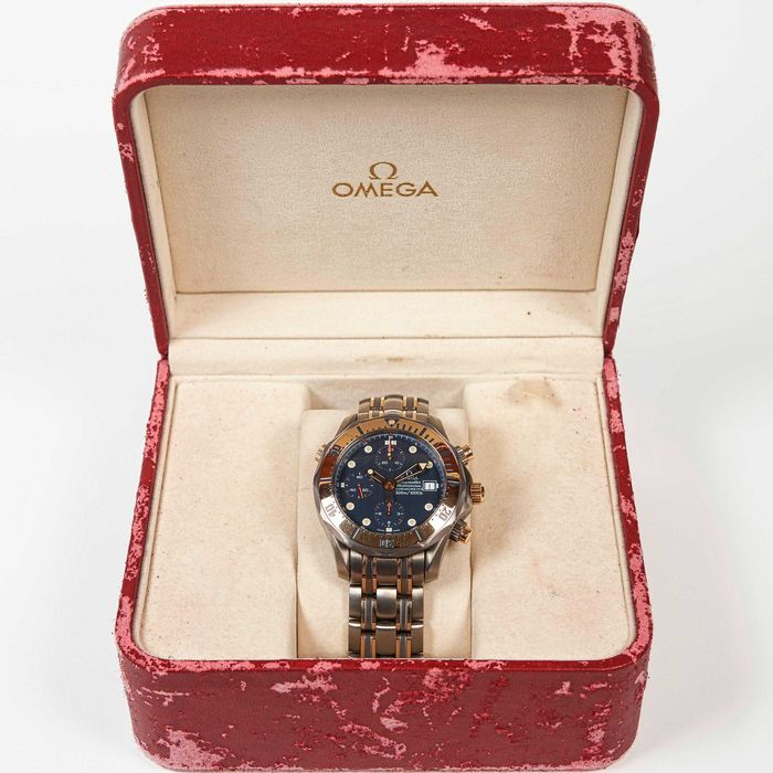 Omega Seamaster Professional Chronograph 2296.80 Tri-metal - Full Set