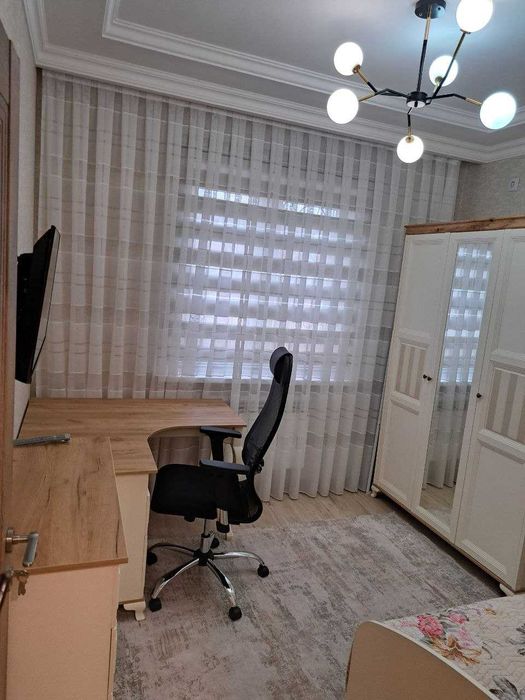 Просторная 4-комнатная квартира с евроремонтом в Карасу-2!