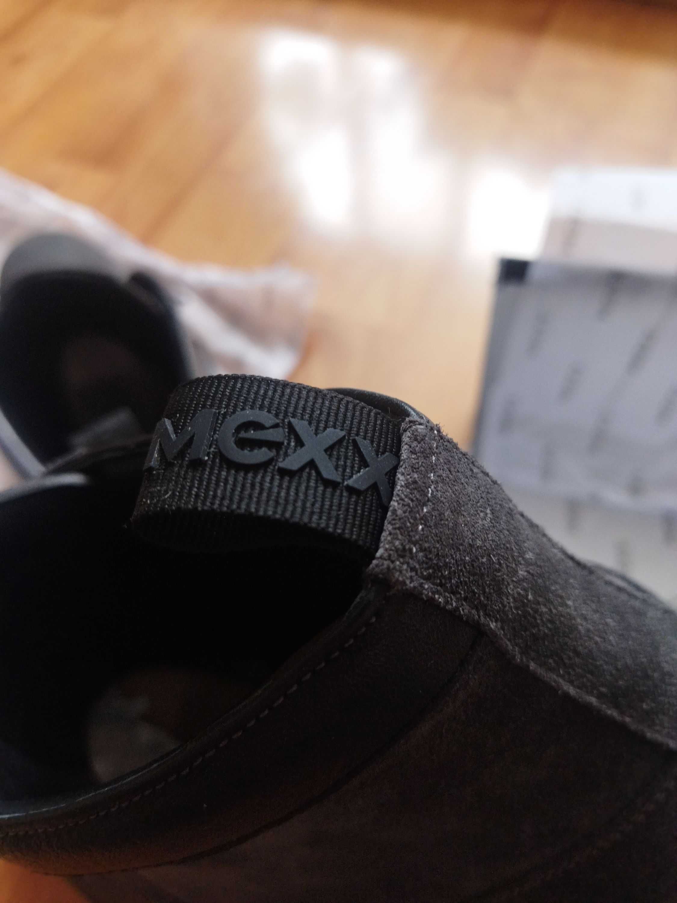 Ботинки модельные Mexx (Голландия),замша,оригинал,новые,р-р 43