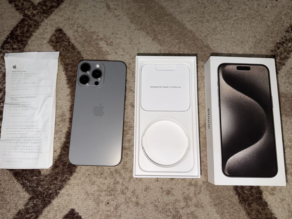 Iphone 15pro max 256gb