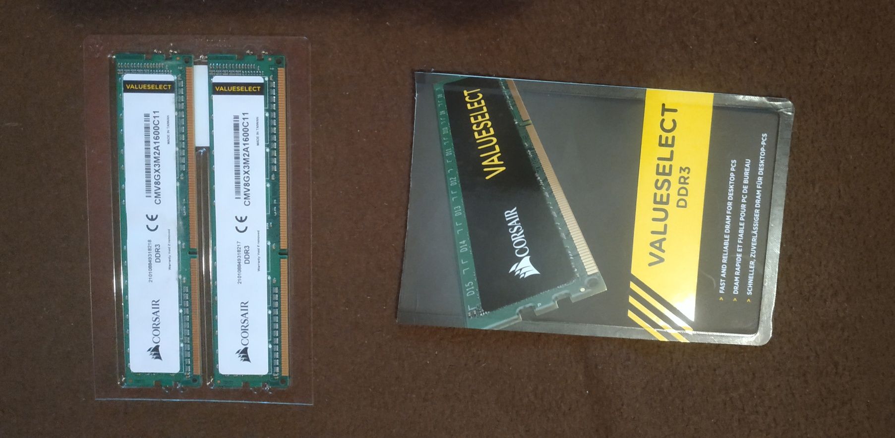 Memorie Corsair 8GB (2X4GB dual channel) DDR3 1600MHz