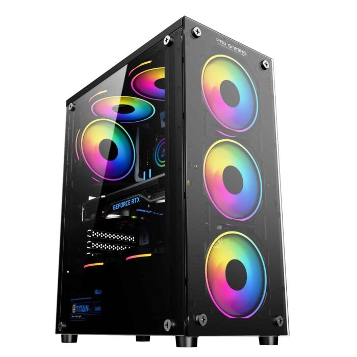 Carcasa Pc Pro Gaming ATX argb