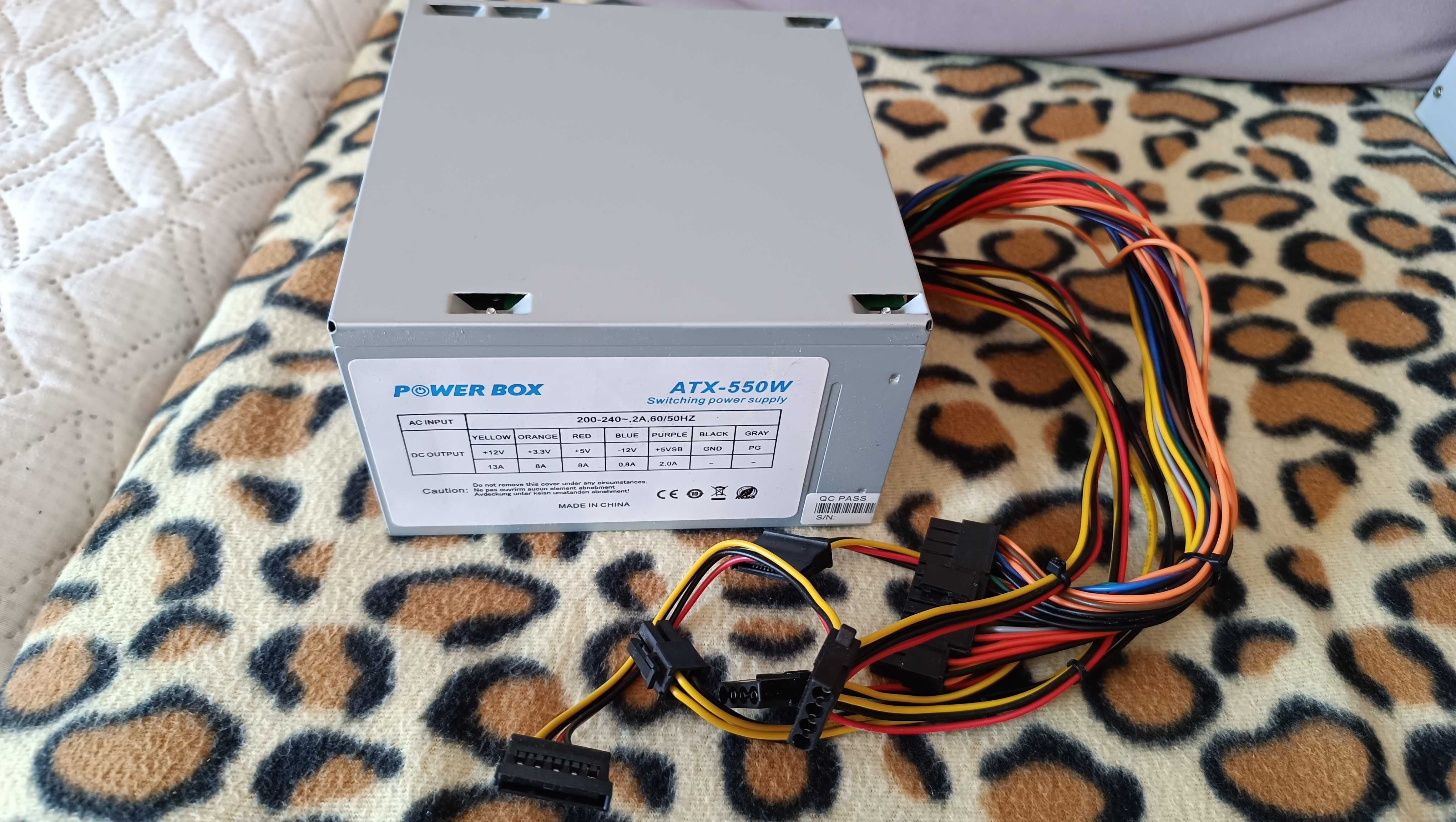 компютърни захранвания PowerBox и Trendsonic 550w и 500w