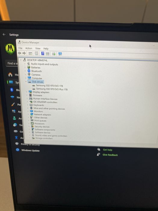 Гейминг лаптоп Lenovo Legion 5 Pro Ryzen 7 5800h, RTX 3070 8GB, 2TB ss