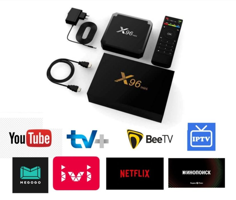 Смарт приставка ТВ БОКС для простых телевизоров (Smart TV BOX )