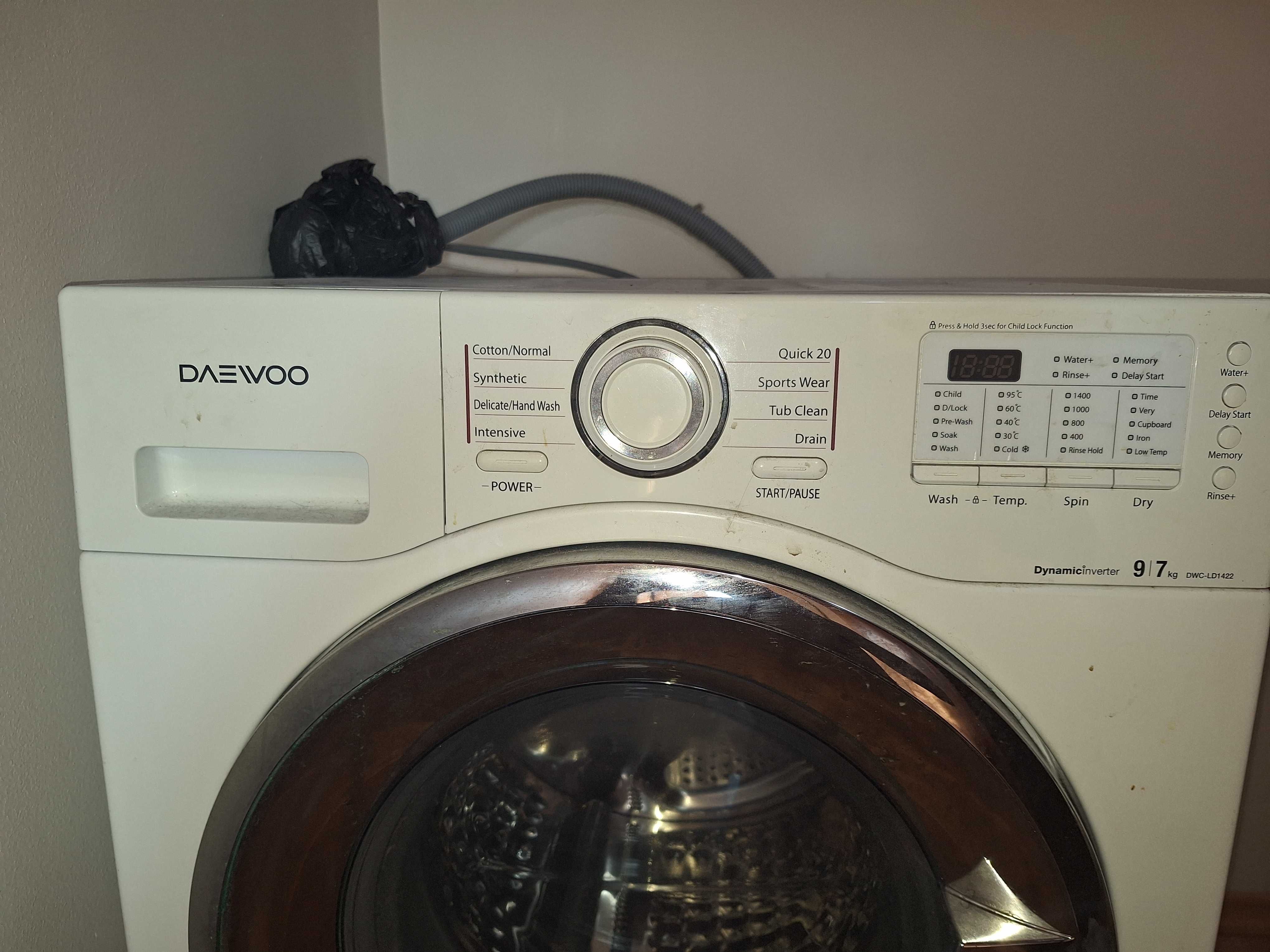 Пералня Daewoo с повреда, за части