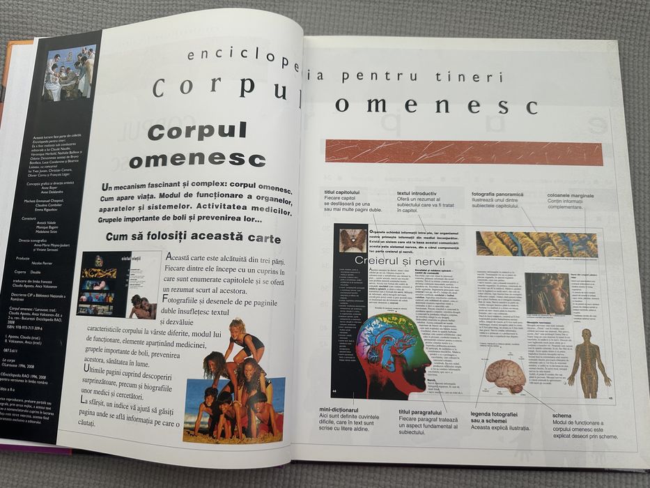 Corpul omenesc - Enciclopedia pentru tineri