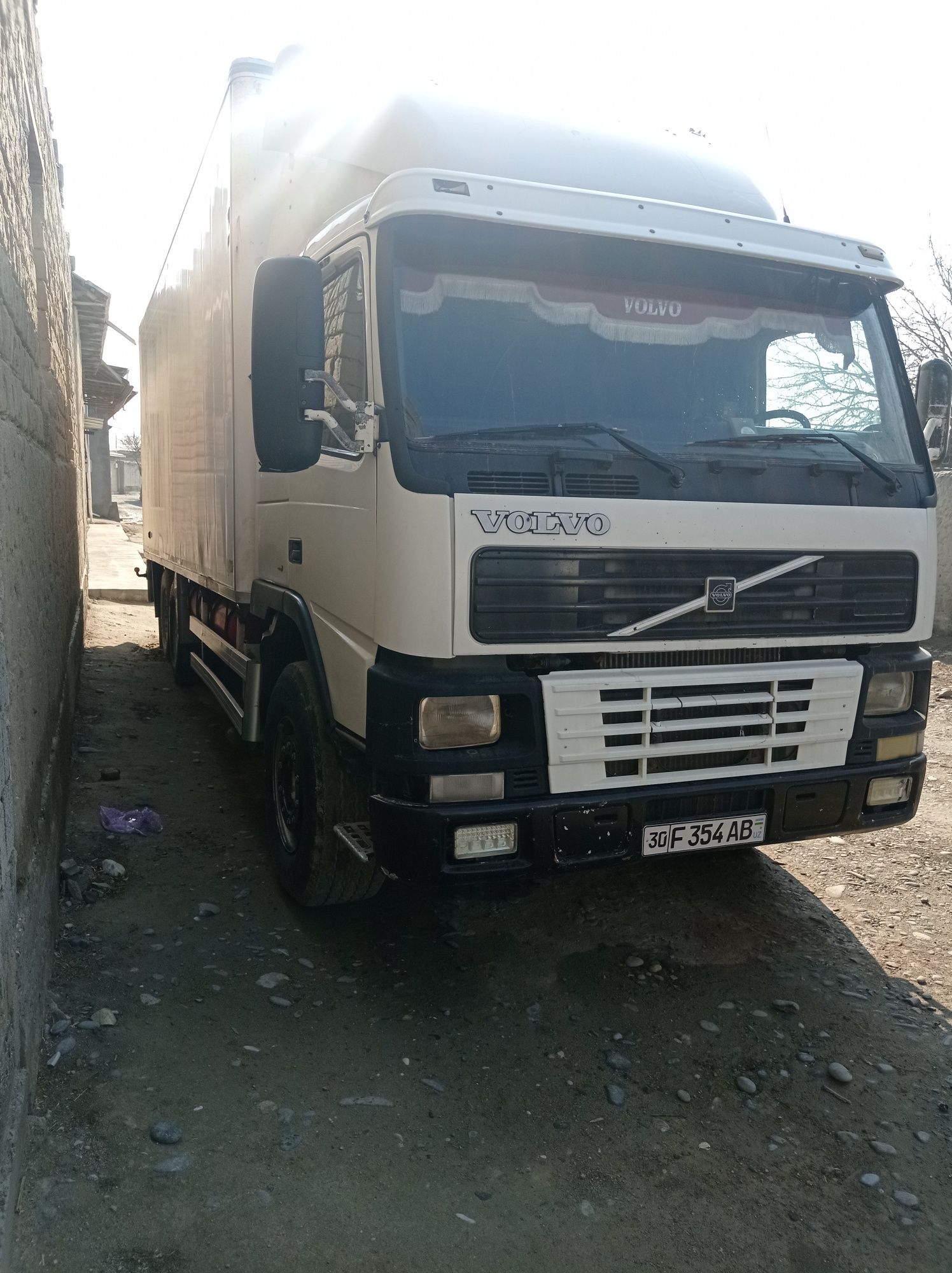 Volvo fm7 mator qilingan holati bomba