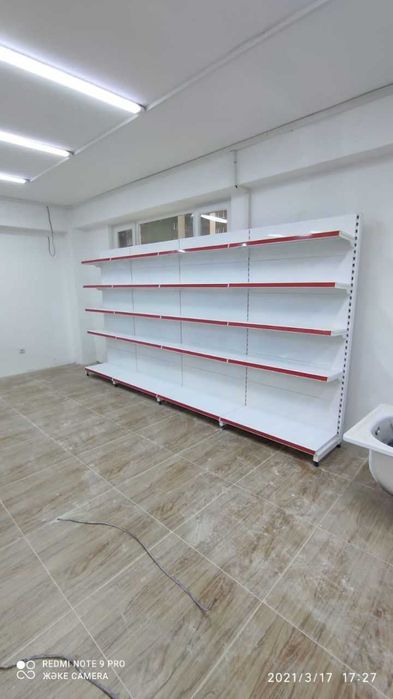 Торговые стеллажи металлические ветрины  для магазина, склада