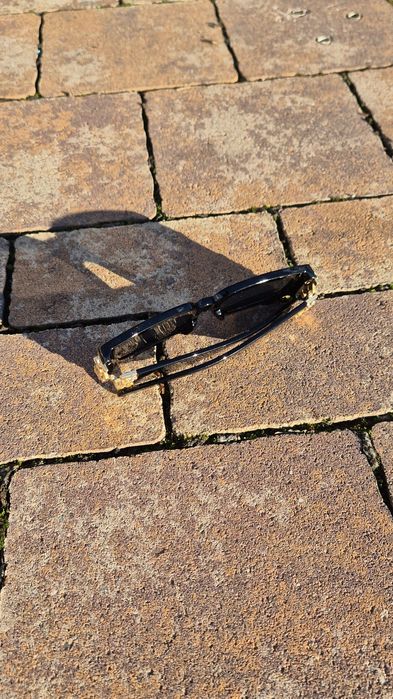 Ochelari de soare Off White negri cu auriu