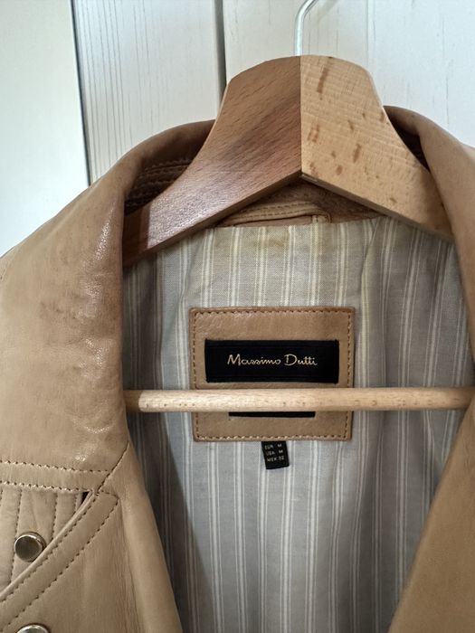 Кожено яко Massimo Dutti