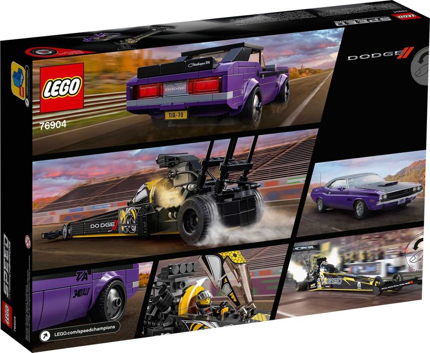 LEGO Speed Champions Mopar Dodge Draster & Challanger - NOU sigilat