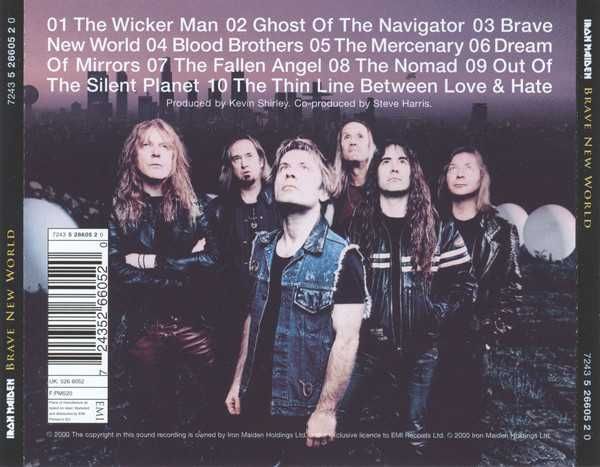 CD Iron Maiden - Brave New World 2000