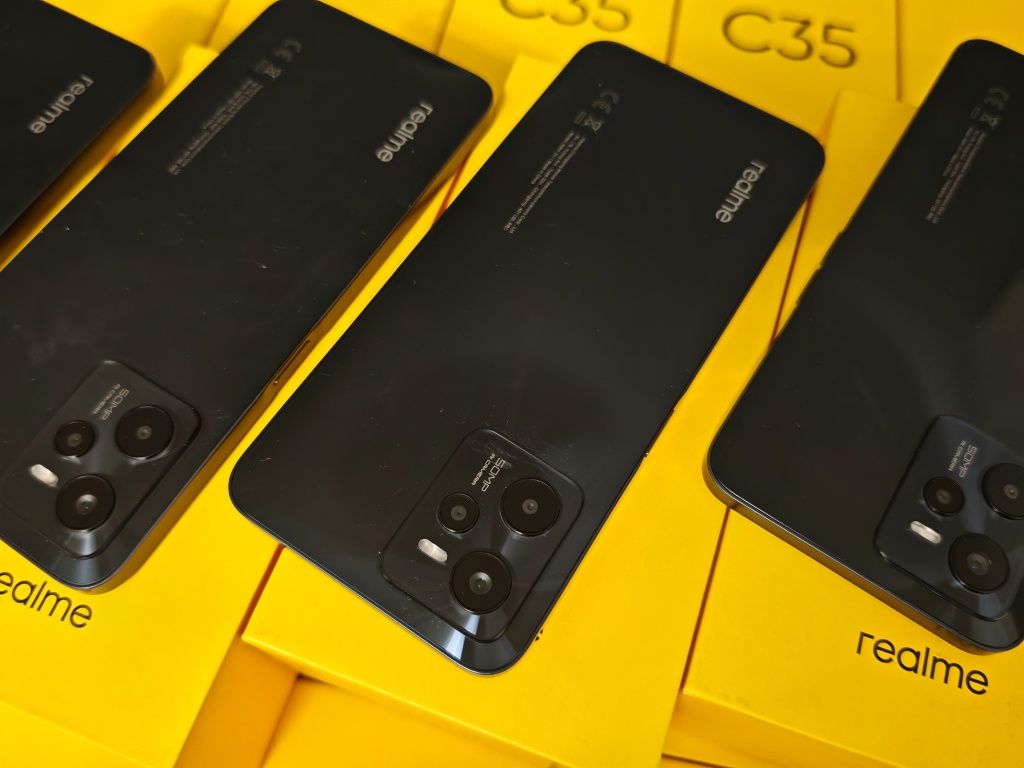 ПРОМО Realme C35 4+4 GB Ram  128GB памет,нови,демонстрационни телефони