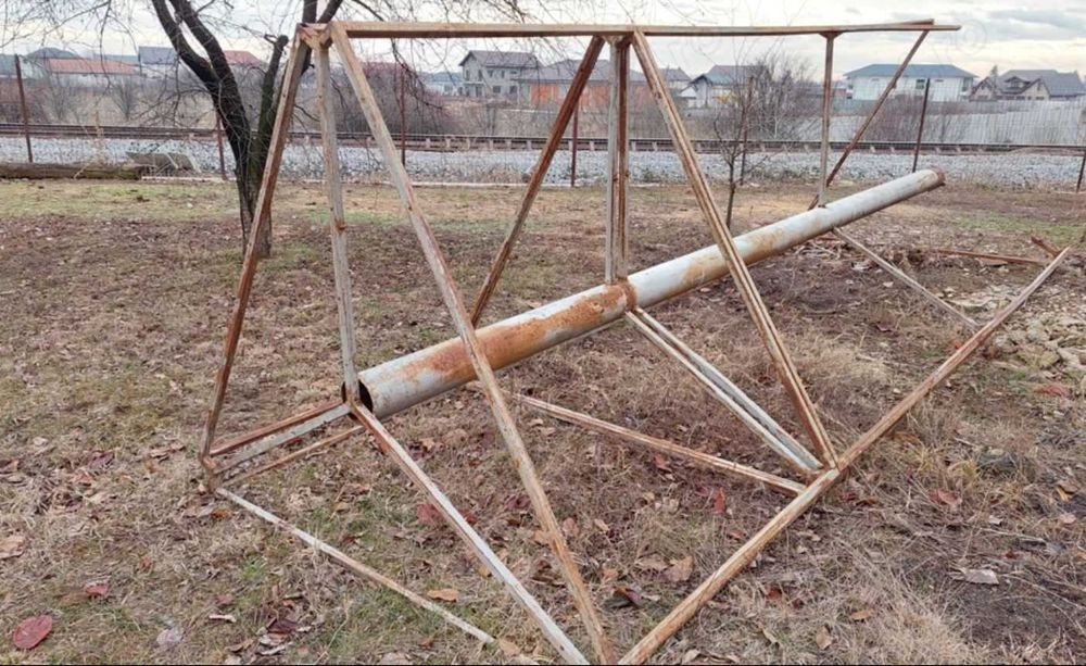 Teava rectangulara sudata in forma de PRIsMa Publicitara