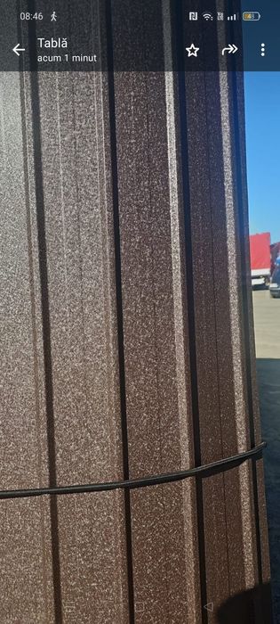 Vand tabla cutata maro mat