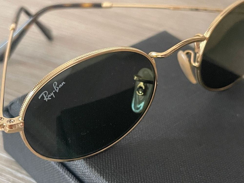 Ochelari Ray-Ban oval flat lenses