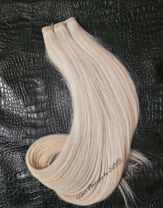 100% Естествена славянска коса + ПОДАРЪК